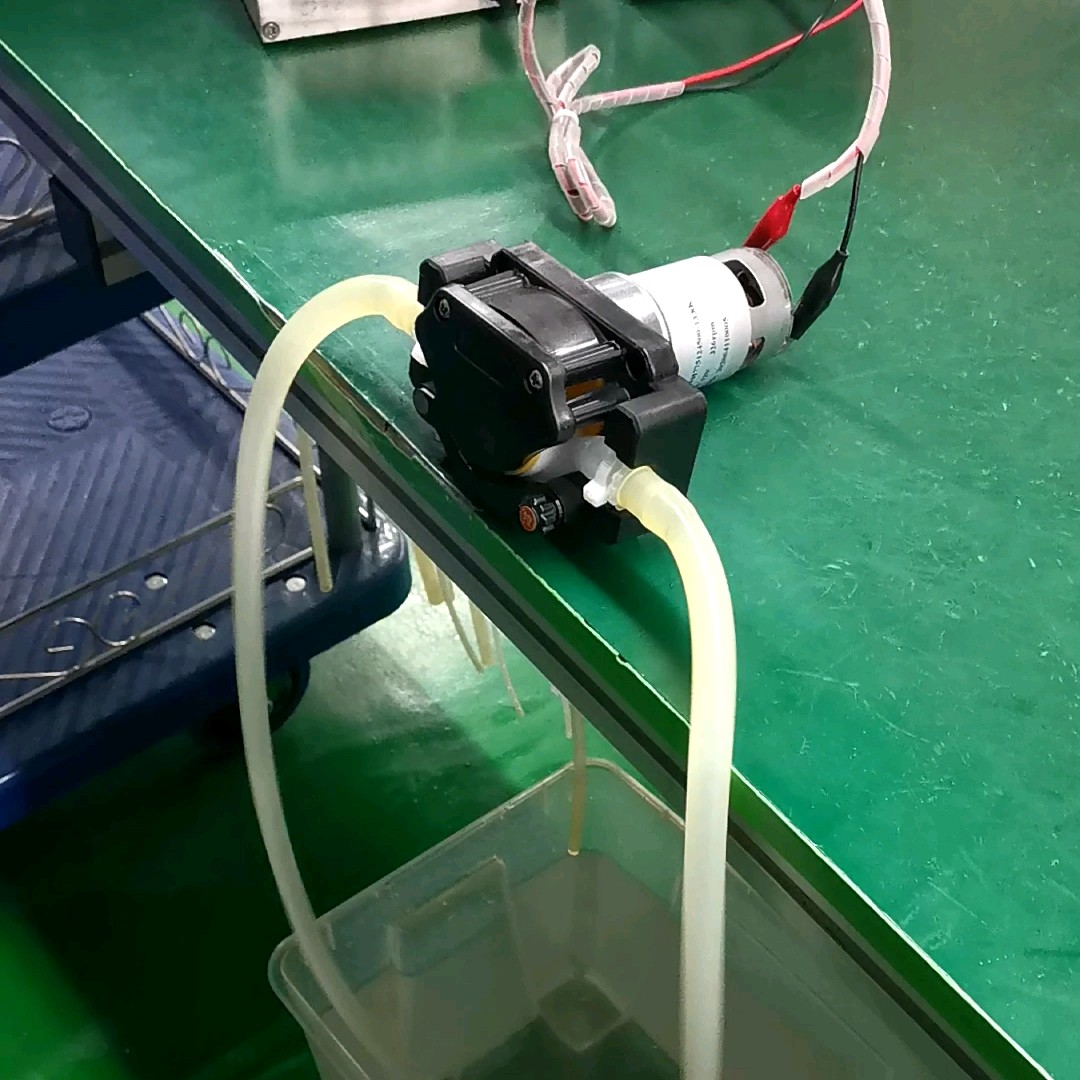 Jihpump 313kb 8mm Small Liquid Dosing Food Grade Hose Peristaltic Pump