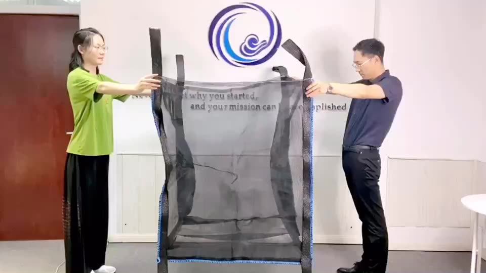 1 Tonne Vented Bulk Bags Ventilated Pp Woven Bag Vented Breathable
