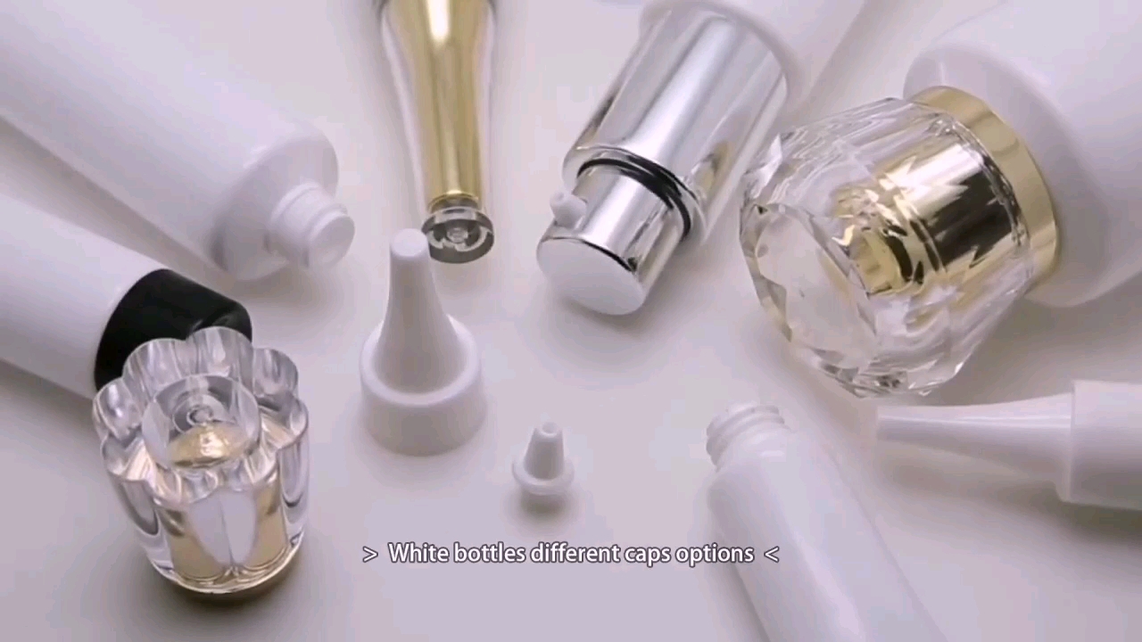 Refillable Black Squeeze Bottle Custom Empty Toothpaste Hose Acrylic Cap Lotion 100ml 50pcs/lot