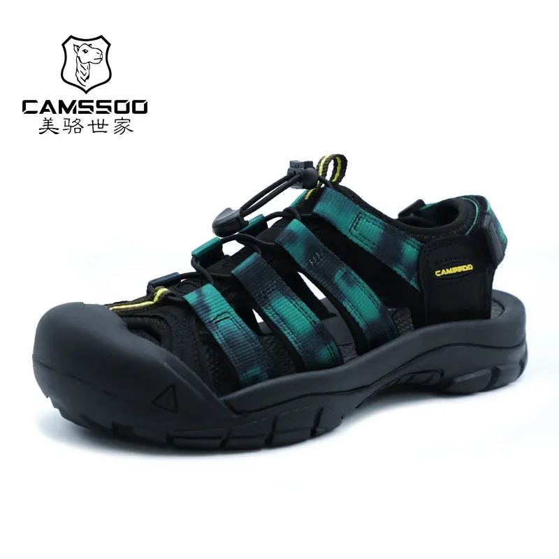 Outdoor Tracing Sandals Women's Summer Non-slip Baotou Wading Shoes Men's Breathable Quick-drying Children's Beach Shoes Sports Casual Shoes
