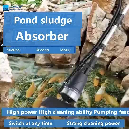 Robot Pool Automatic Vacuum Cleaner Koi Fish Pond Vacuum Cleaner & Dirt