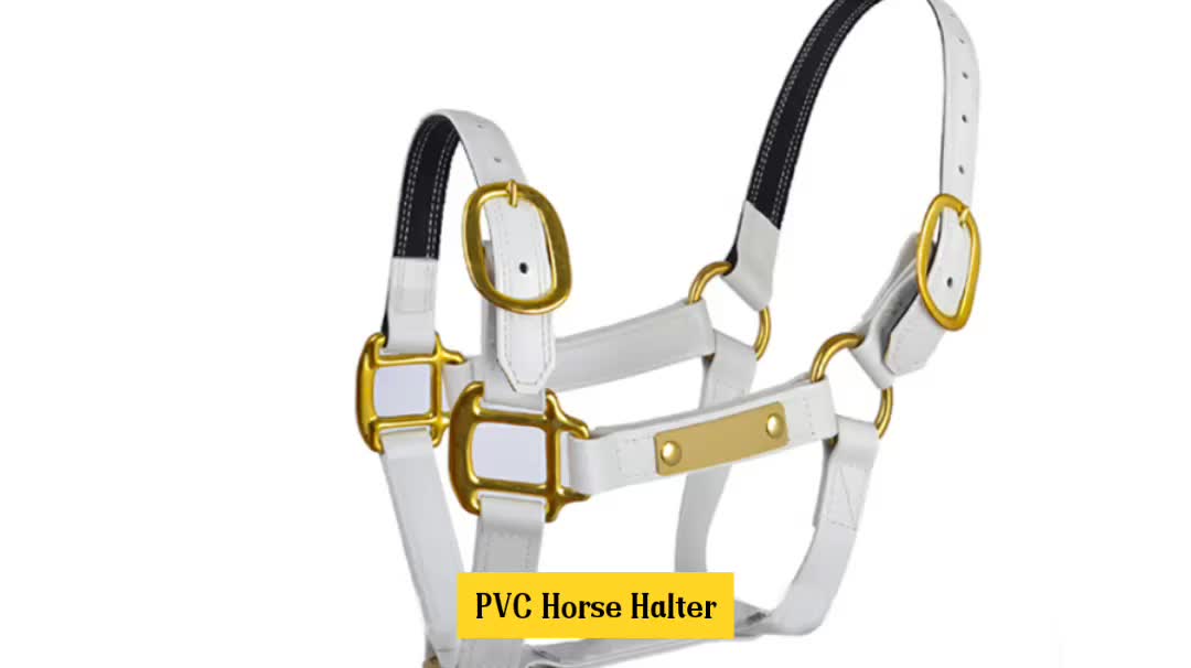 Customized Horse Products Waterproof Designer Pvc Horse Headstall Pvc
