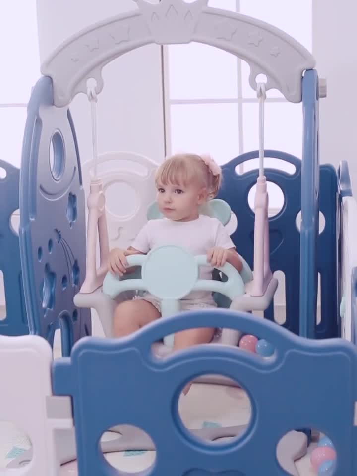 Indoor Multifunction Baby Swing And Slide For Kids Buy Swing And