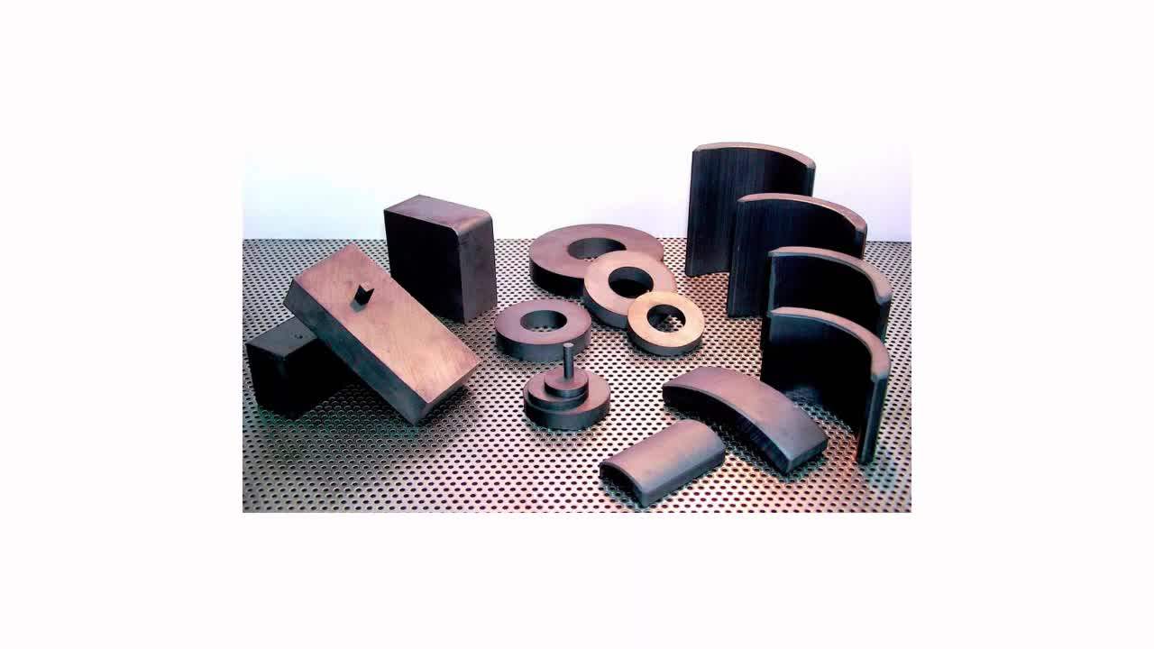 Armature Curve Ferrite Block Permanent Arc Ferrite