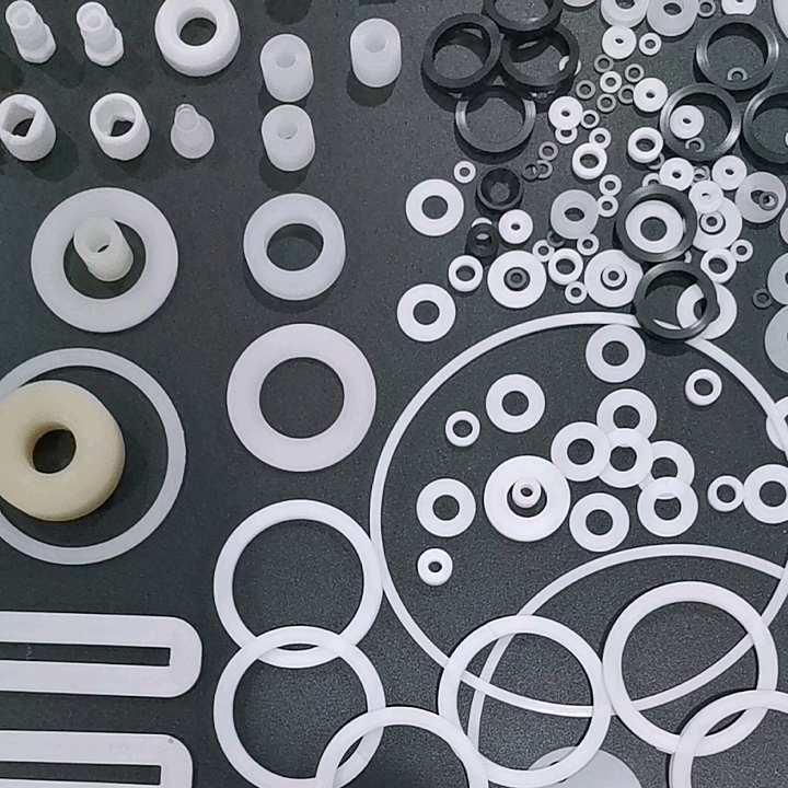 Temperature Resistance Virgin Or Modified Custom Ptfe Seal Gasket Ring