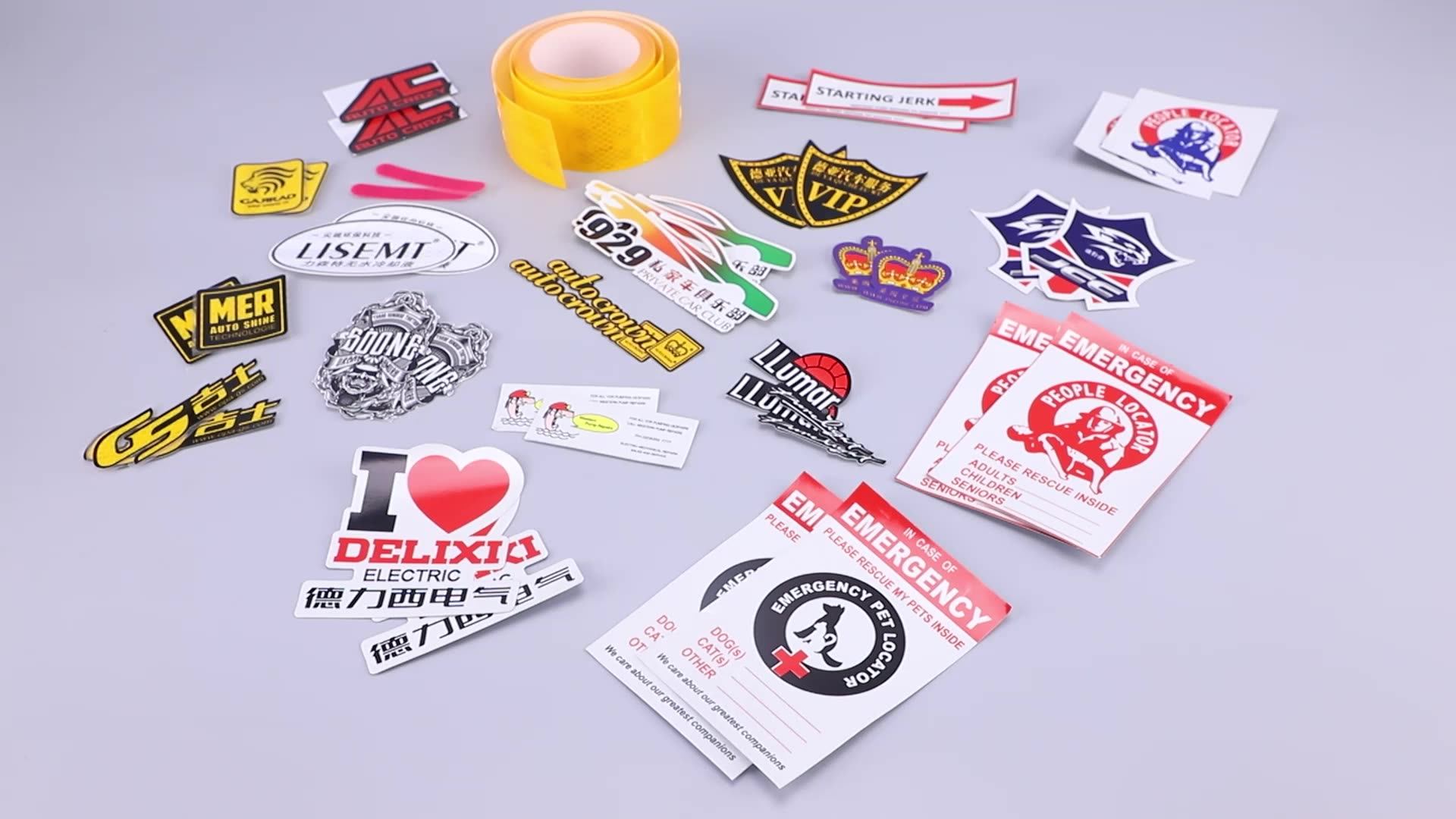 Screen Print Custom Self Adhesive Vinyl Safety Tactile Label Warning