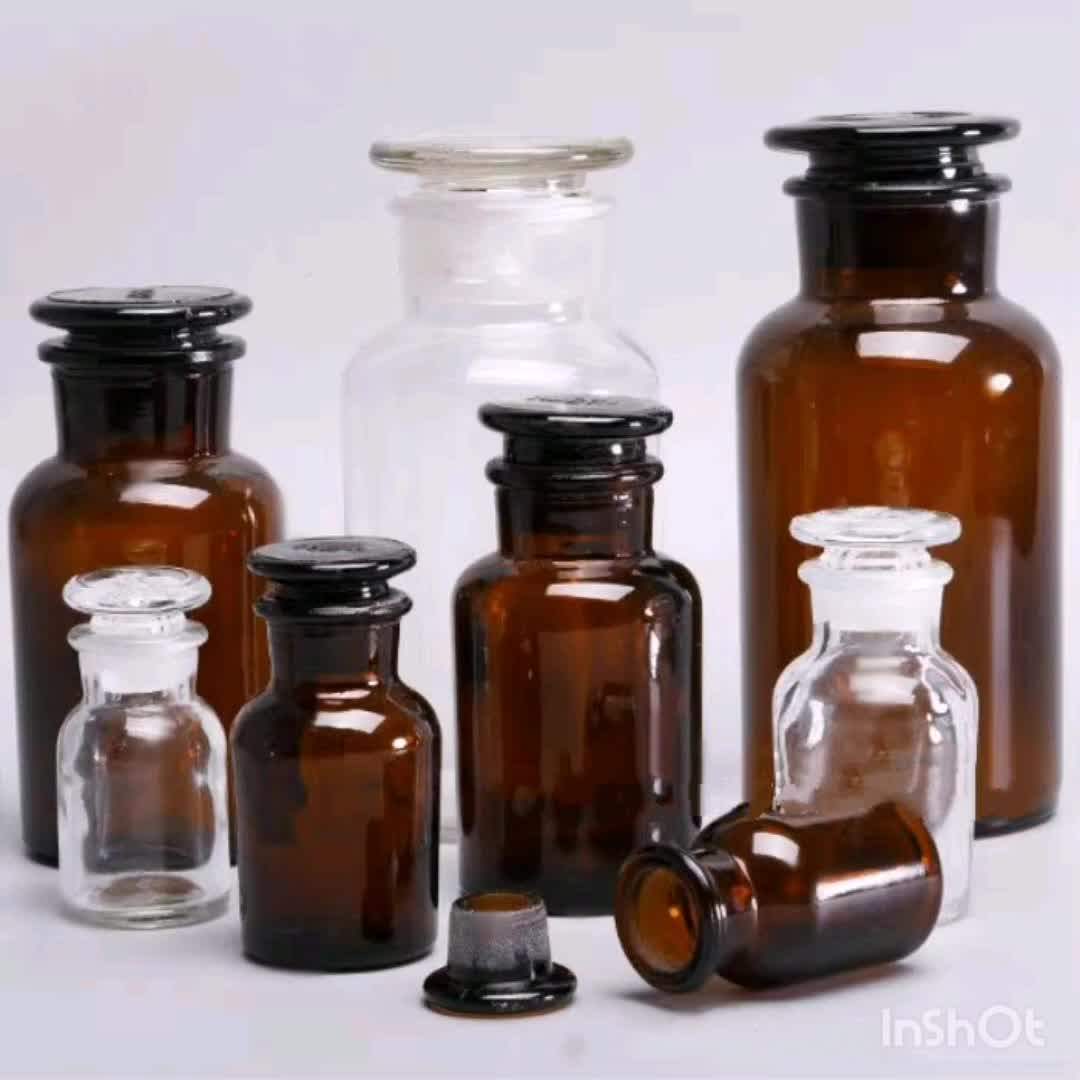 High Quality Durable 30ml 60ml 125ml 250ml Medical Glass Bottle For
