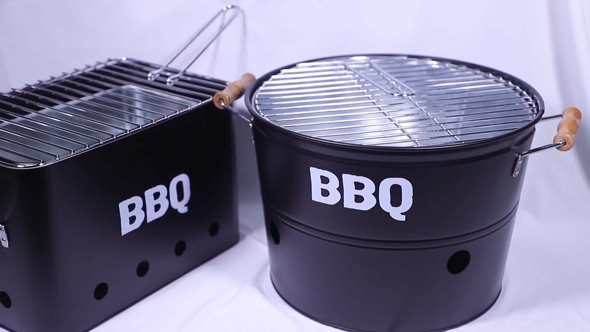 Good Helper Outdoor Bbq Chimney Charcoal Fire Starter With Wooden