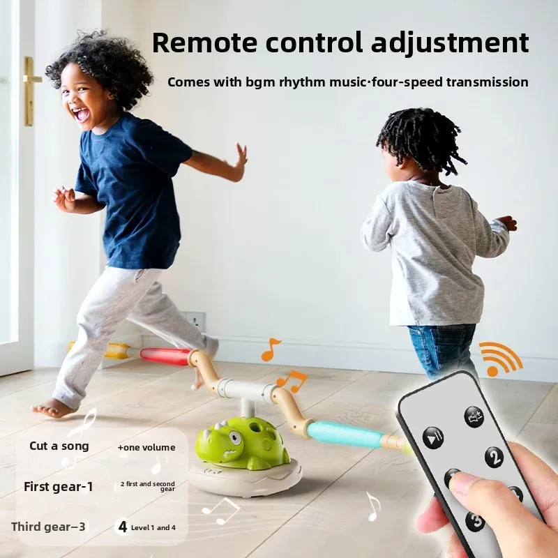 New Dinosaur Three-in-One Exercise Machine Sentimental Training Equipment Children's Parent-Child Household Outdoor Physical Consumptive Toys