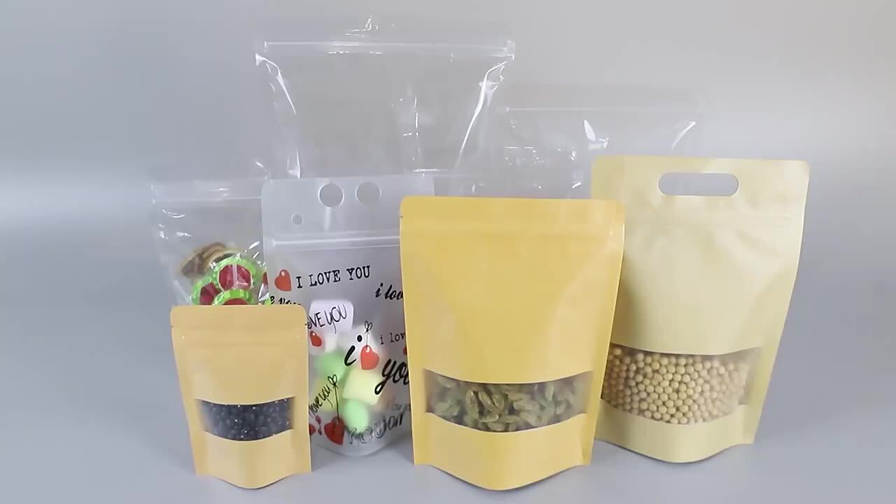 Hongda Custom Recycle Ziplock Plastic Bags Food Grade Aluminum Foil Coffee Powder Bag With