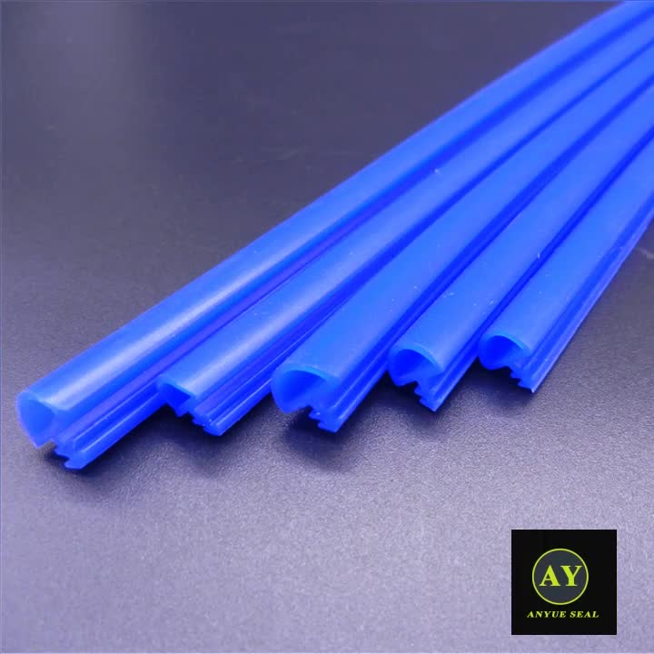 Clear Silicone Shower Door Frame Sealing Strip Rubber Seal Strip T Shape Rubber Extrusion Gasket