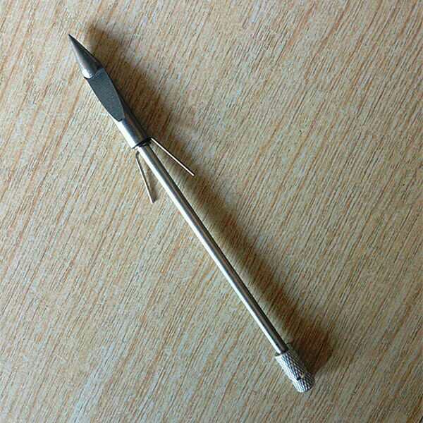 Bullet Head Fish Dart 316 Medical Stainless Steel Rod 440c Dart Head Slingshot Shooting Fish Dart Shark Dart