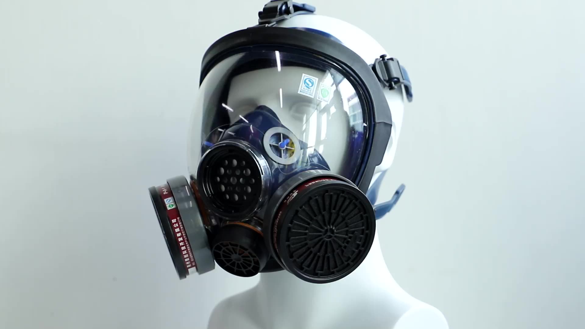 Powered face shield respirator