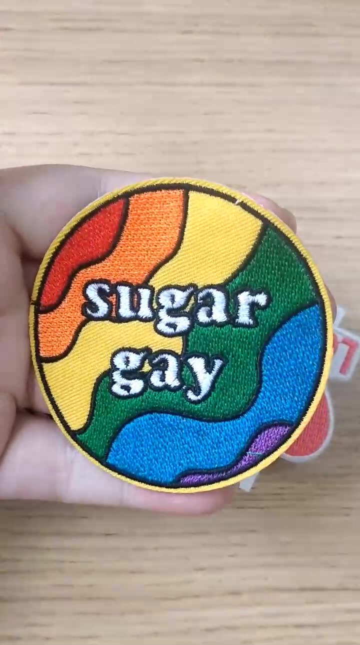 Sounds Gay, I'm In' Rainbow Pride Iron-On Patch | Patches Emporium - Foto 4