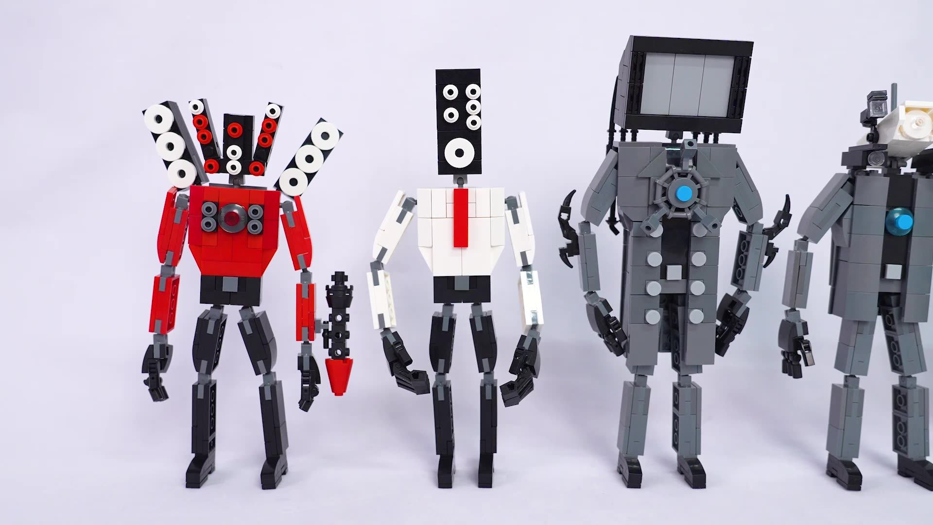 Moc1317 Creative Anime Chainsaw Man Character Building Blocks Animation