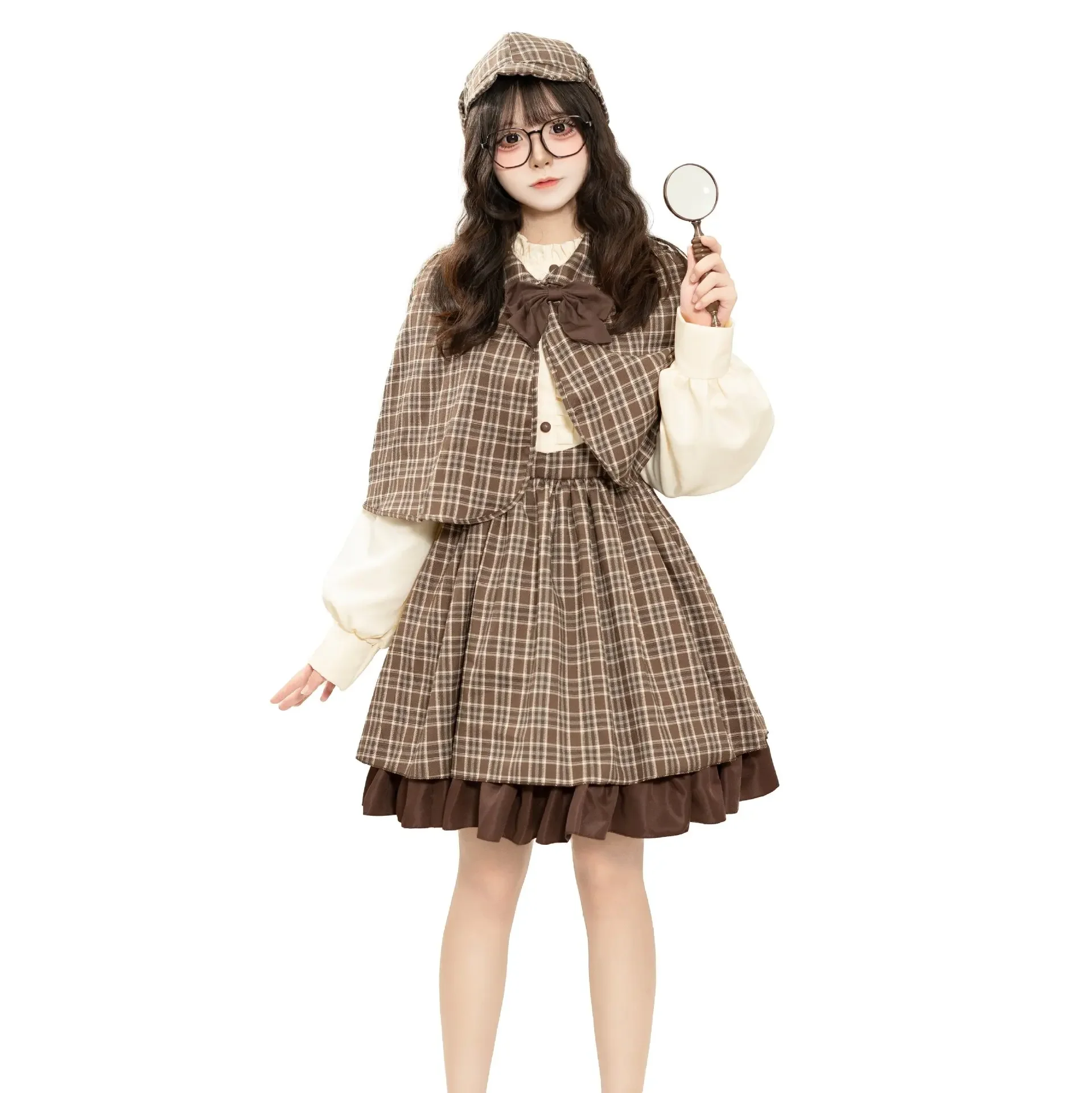 2062 adult [hat dress cloak bow]]