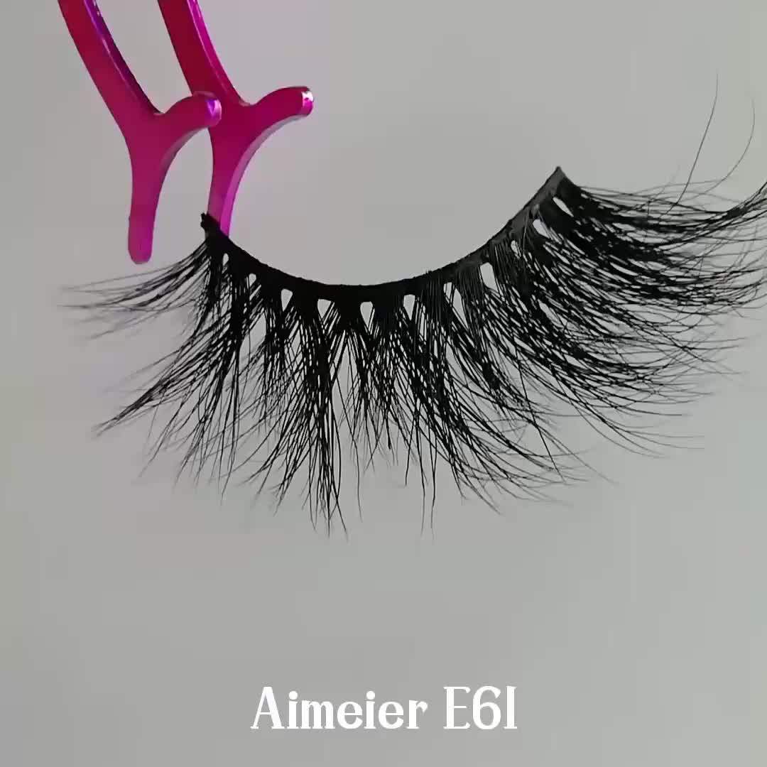 3d & 6d Mink Fur False Eyelashes 100 Natural Soft Curl Mink Hair Hand