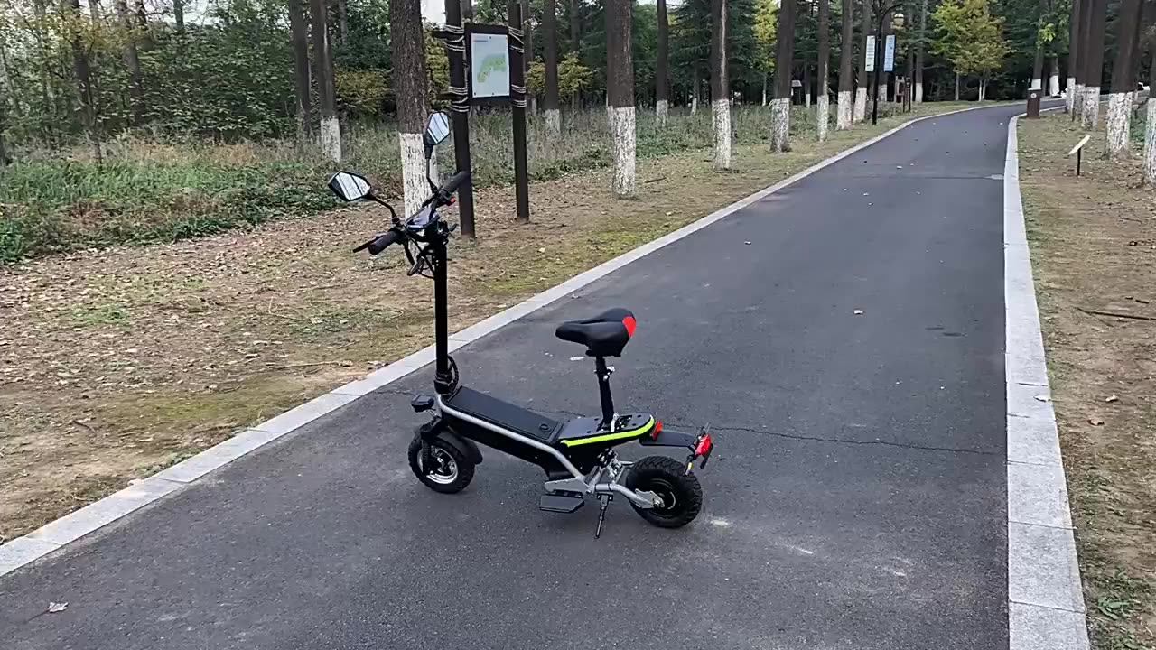 High Speed Electric Step Scooter 48v Foot Kick Electric Scooter Kit 2