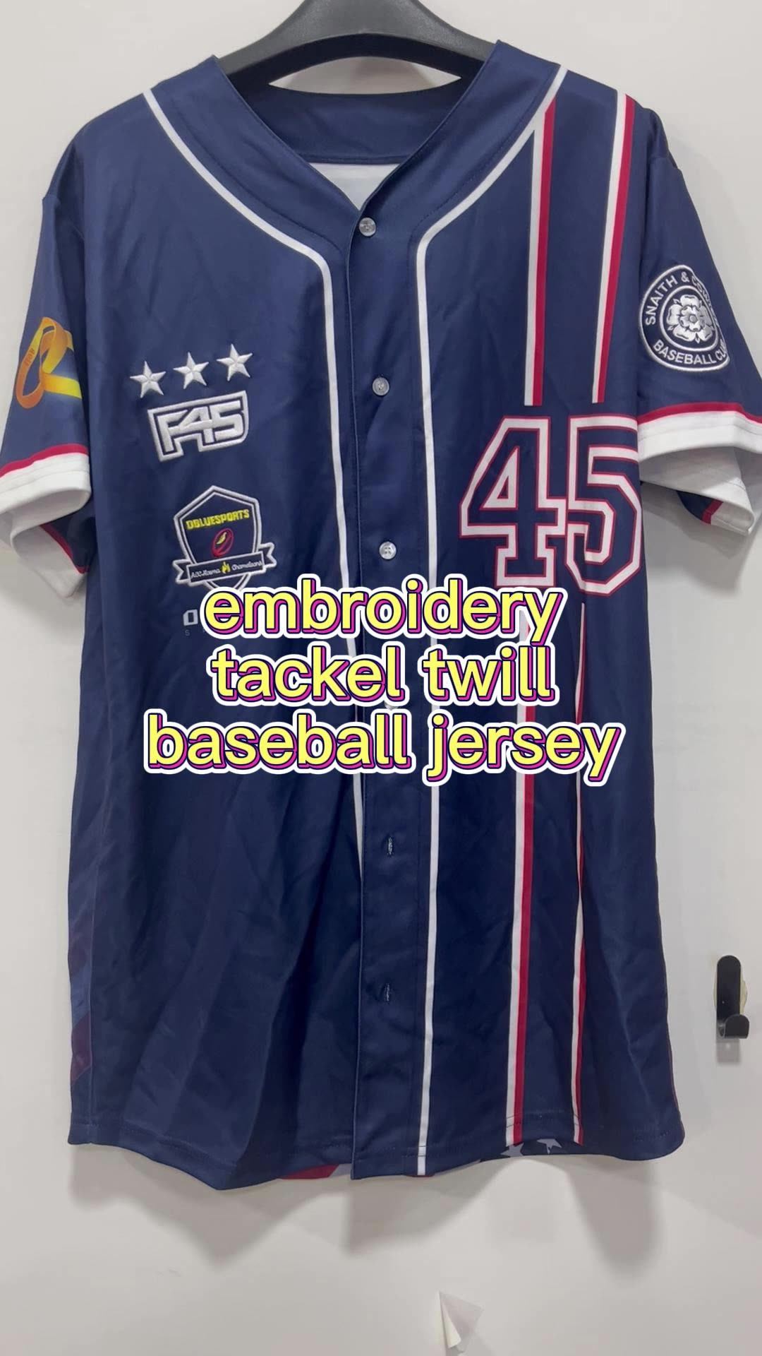 Dbule Custom Baseball Jersey Baseball Jerseys Youth Baseball Uniform
