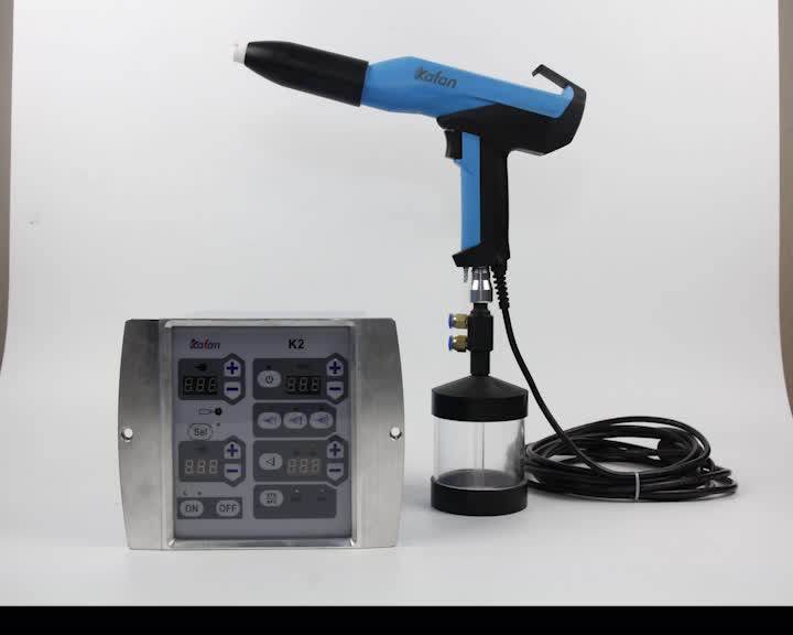 Lab Mini Fluidized Bed Powder Coating Machine Equipment Carry 500ml