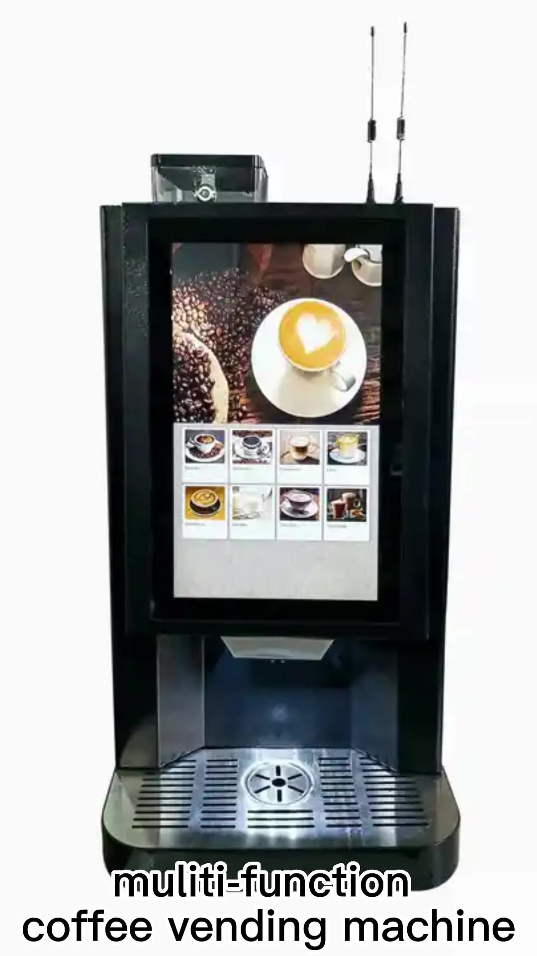 Fully Automatic Commercial Intelligent Touch Control Espresso Coffee