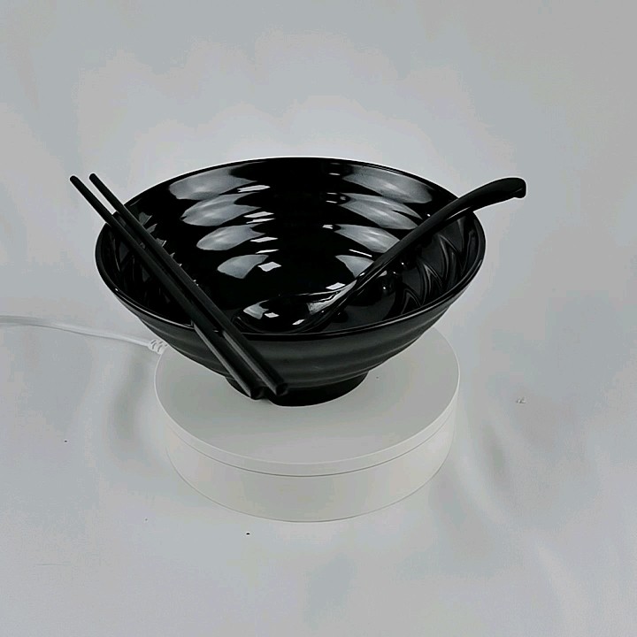 Food Contact Safe Ceramiclike Asian Japanese Melamine Disposable Ramen