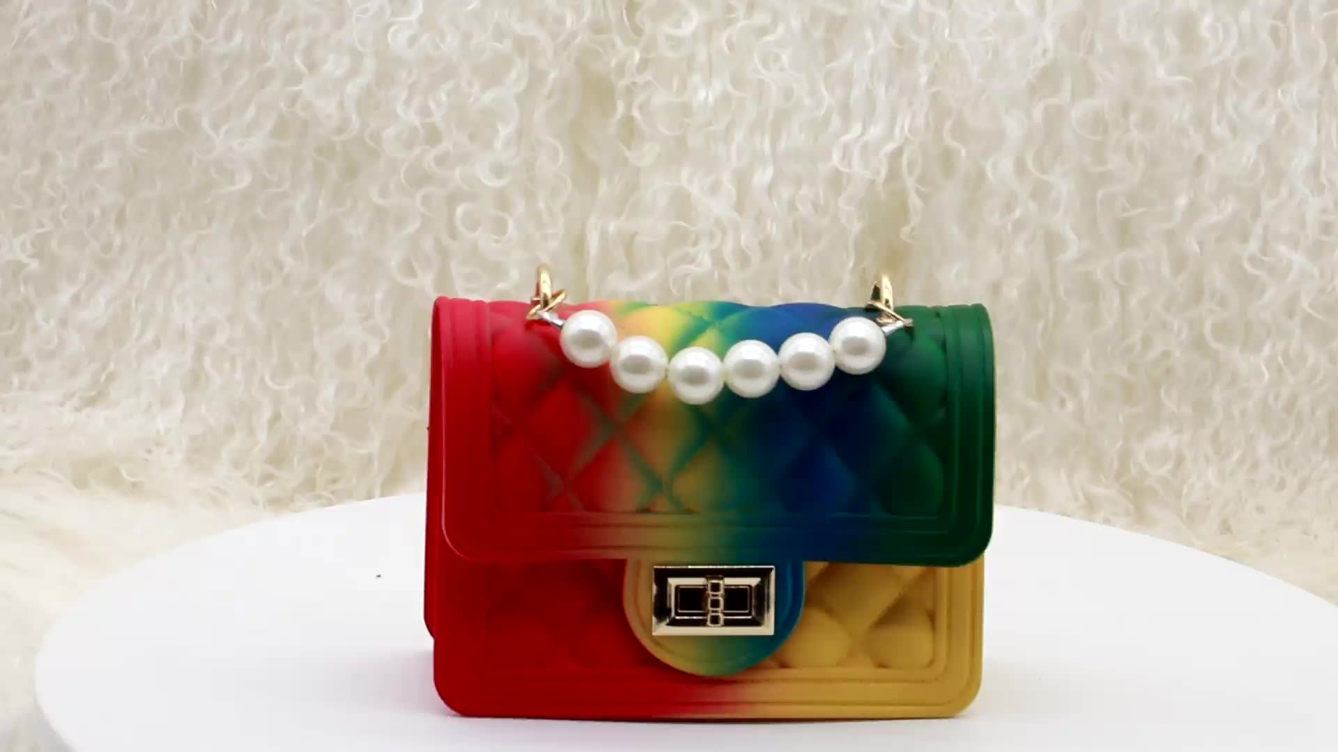 Glitter Colorful Jelly Purses And Handbags Buy Purses And Handbags