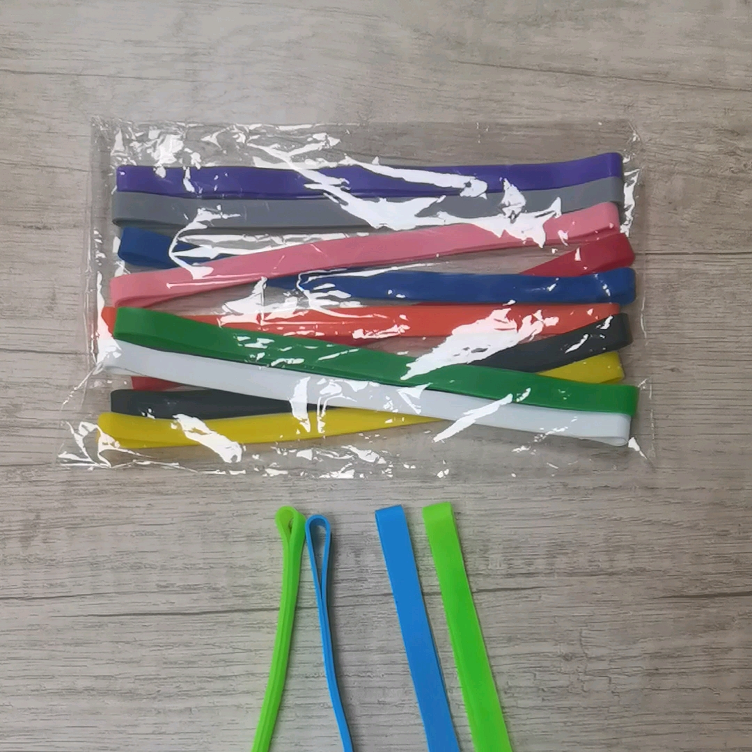 Yds Round Silicone Rubber Bands Colorful Elastic Bands Elastic Rubber
