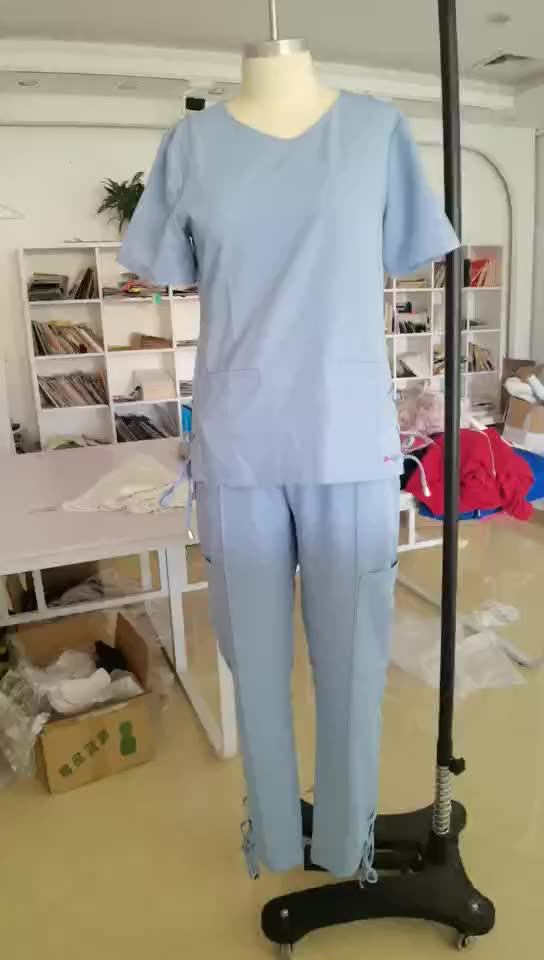 Wholesale Nursing Uniforms Nurse Medical Scrubs Design Scrub Uniform