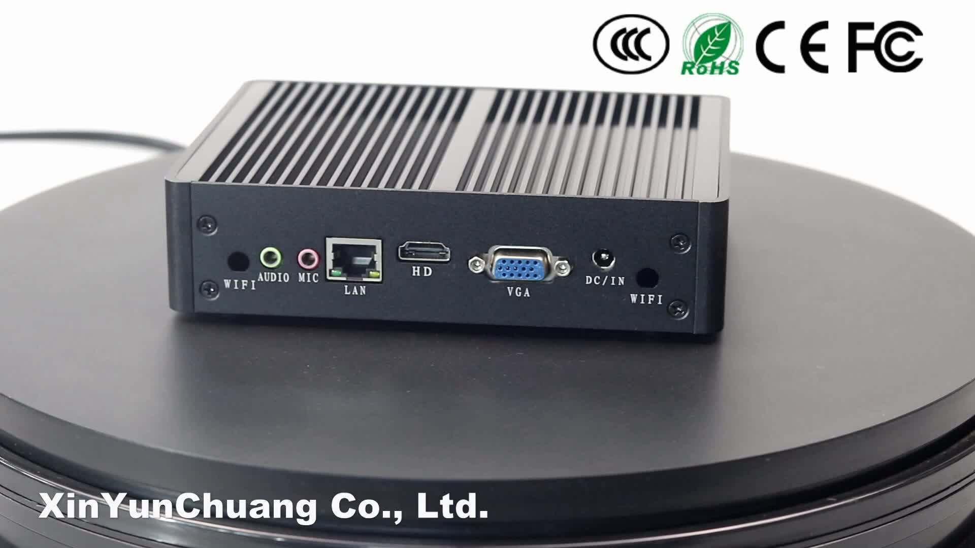 Fanless J2900 Cpu Com Port Mini Pc Industrial Pc For Office - Buy ...