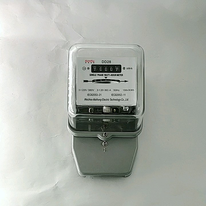 Single Phase Analog Induction Type Energy Meter Buy Induction Type