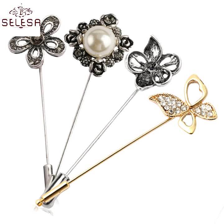 Ball Pearl Head Assorted Color Muslim Hijab Pins Islamic Sewing Hijab