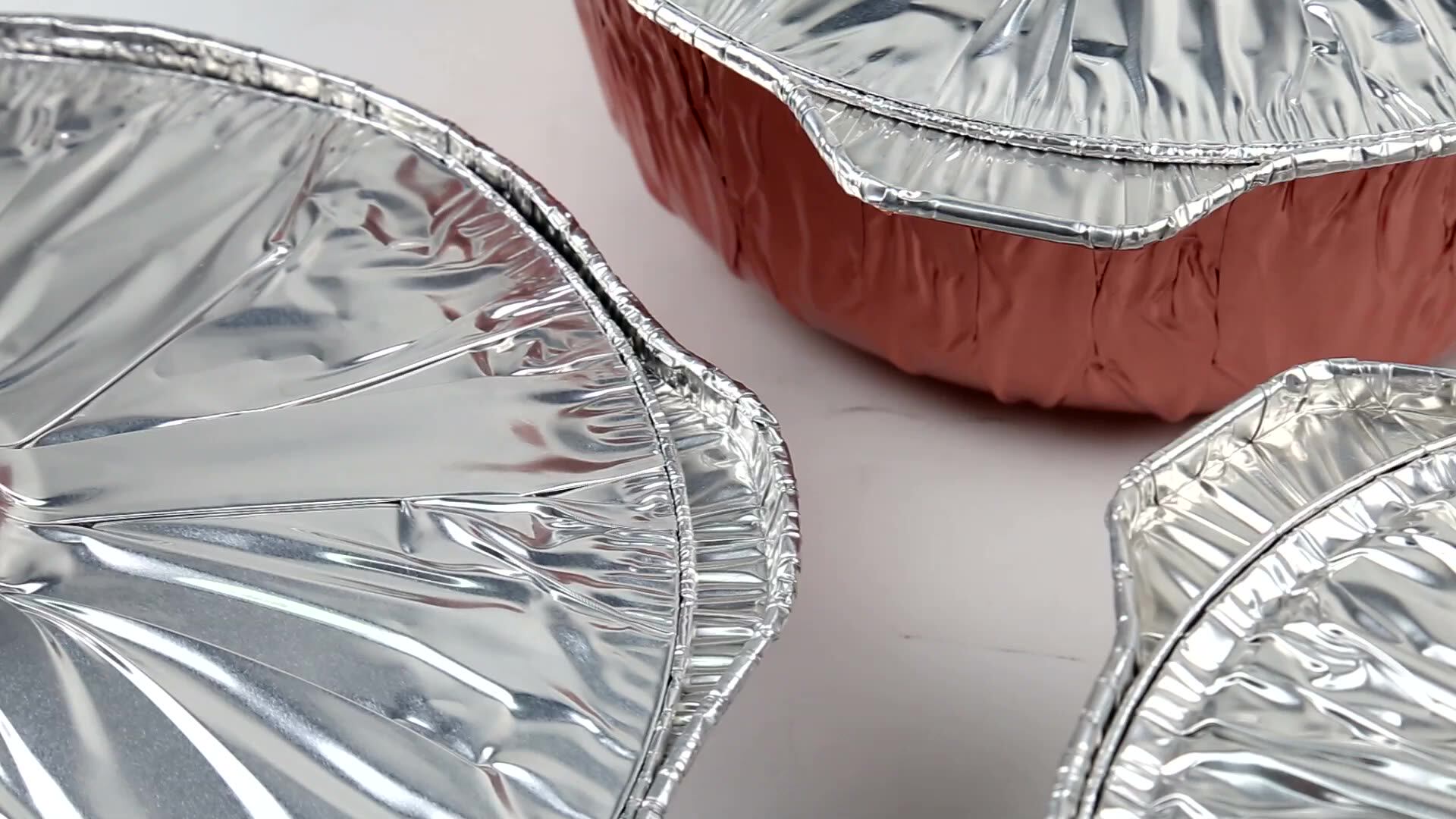 3200ml Disposable Aluminum Foil Container Round Aluminum Cooking Pots