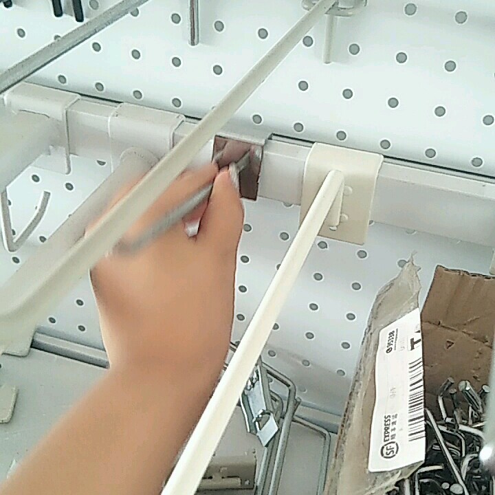 Manufacturer Rhrsah06 Metal Slatwall Display Hook Supermarket Shelf