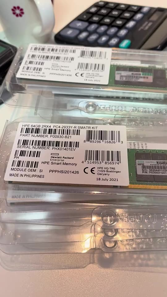 Hot Price P00930-b21 64gb Dual Rank X4 Ddr4-2933 Cas-21-21-21 ...