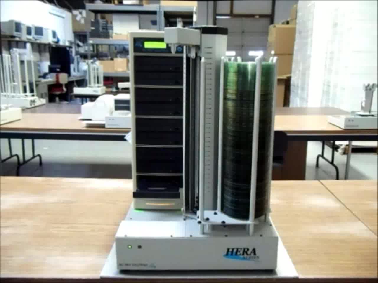 Hera 6 Automated Cd Dvd Duplicator 6 Drives 500gb Hdd 630 Disc Capacity Buy Dvd Duplicator