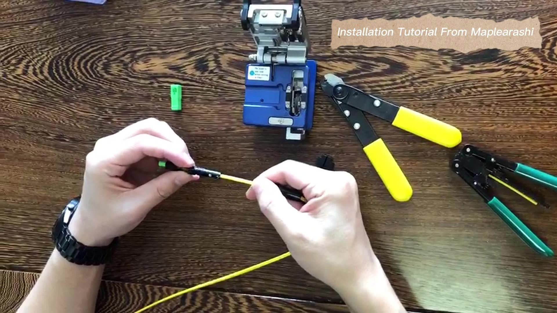 High Quality Ftth Optical Fiber Optic Field Assembly Quick Connector Sc ...