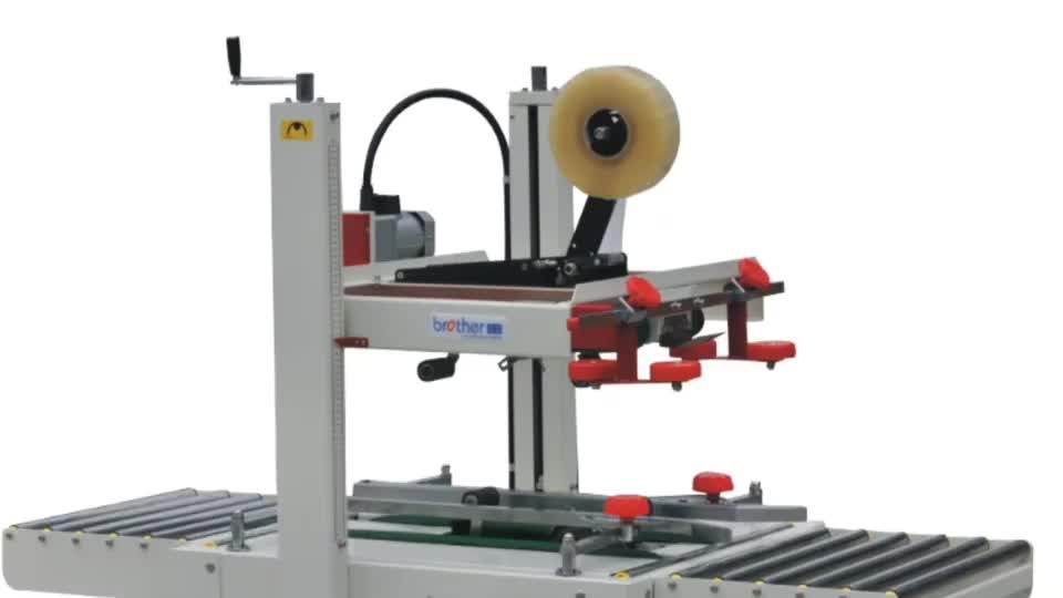 Brother Semi Automatic Case Top Bottom Carton Tape Sealer Box Taping