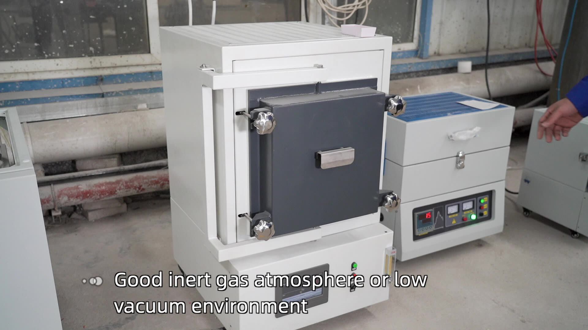 High Temperature Ceramic Fibre Laboratory Crucible Furnace, View