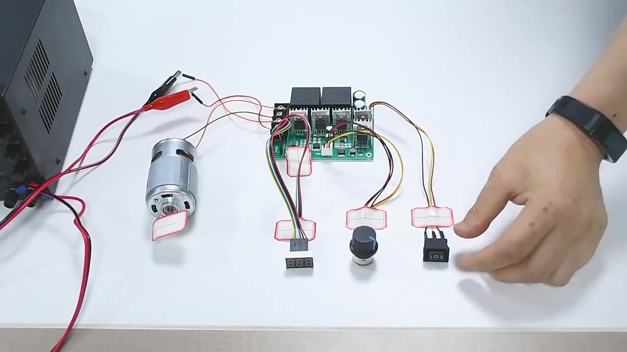 Contrôleur De Vitesse De Moteur à Courant Continu PWM Régulateur De