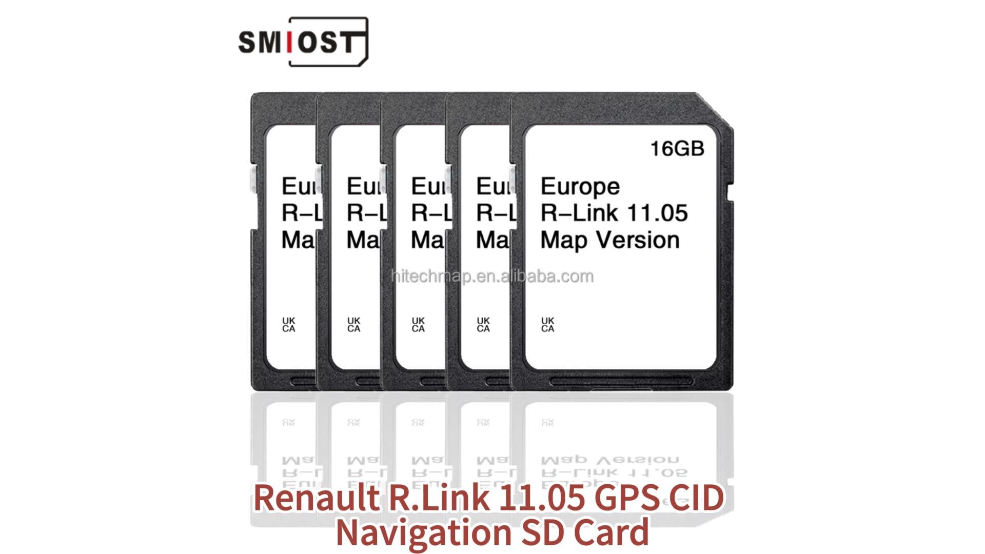 Smiost Carte Gps Carminat Live For Renault Captur 2023 Traffic Master