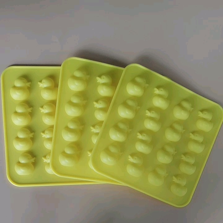 077 Factory Free Sample Silicon Resin Mold 16 Hole Duck Shape,Silicon