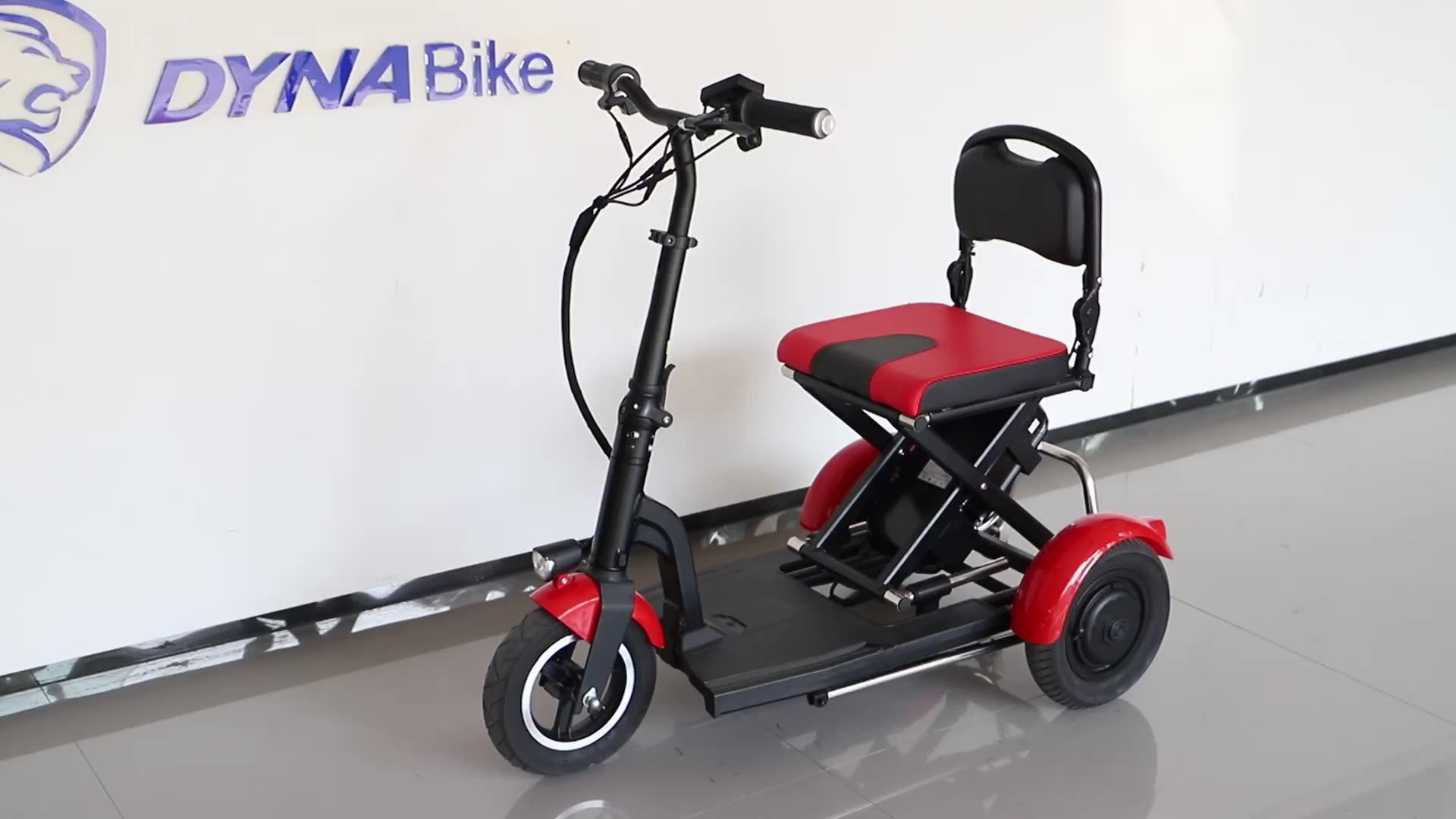3 Wheel Foldable Cheap Mobility Adult Kick Moped E Scooter Electric