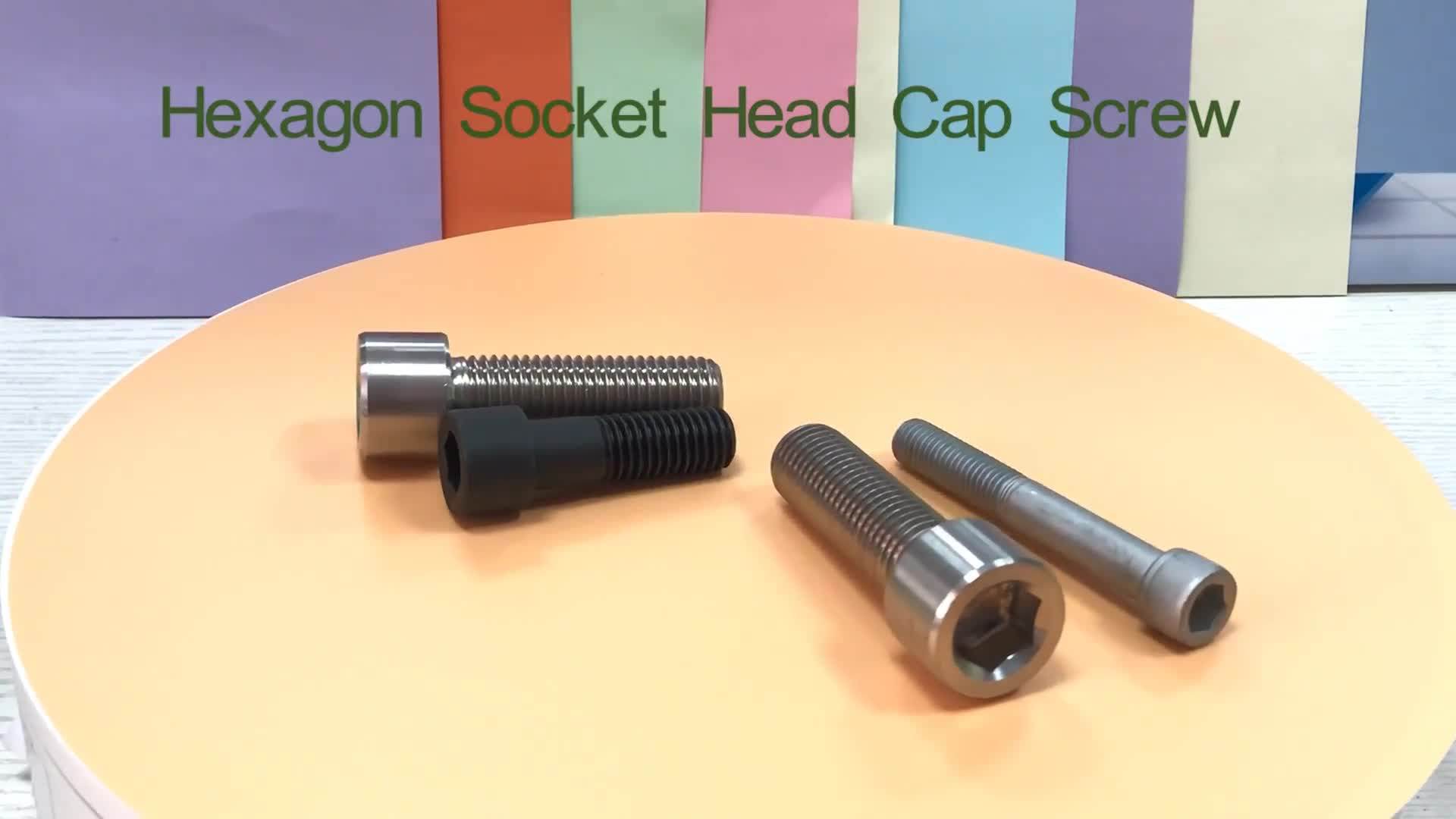 Astm A574 Zinc Plated Hex Socket Head Cap Screw Buy Hex Socket Head