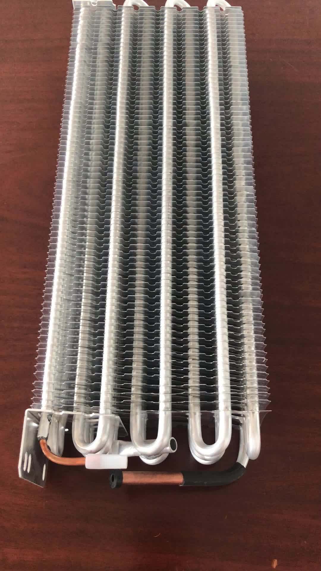 Aluminum Pipe Finned Evaporator For Small Refrigerators And Freezers
