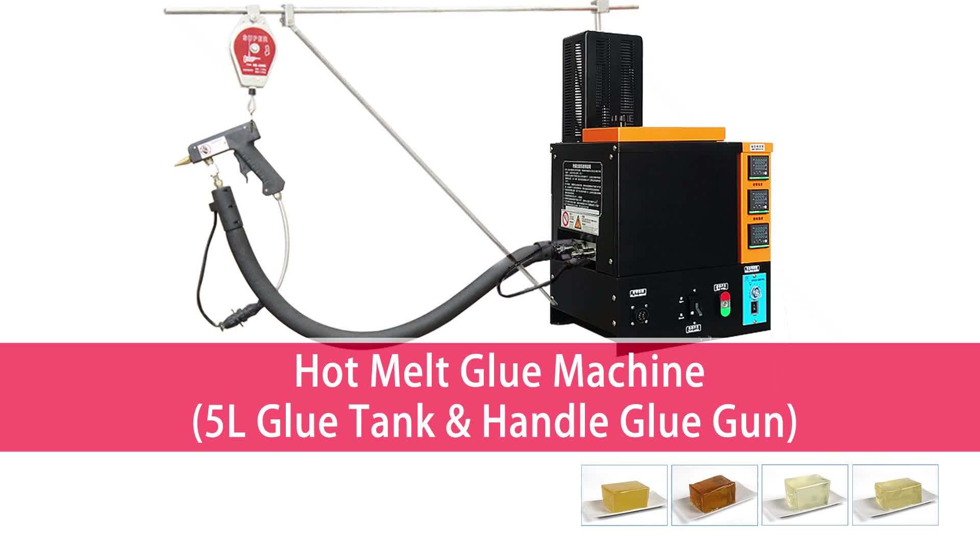 5l Hot Melt Glue Dispensing Machine With Glue Gun Parts Buy Hot Melt