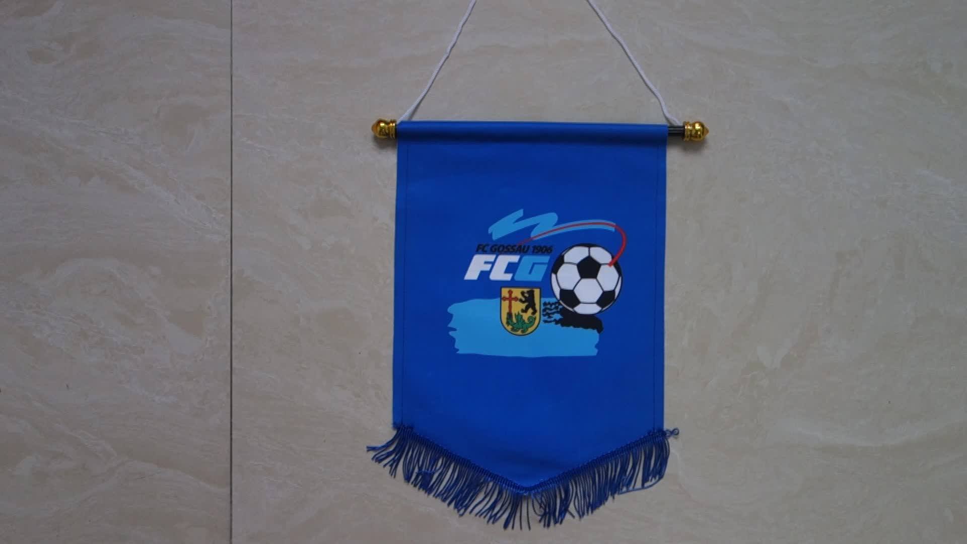 Wholesale Custom Hanging Bannerette Football Sports Team Banners