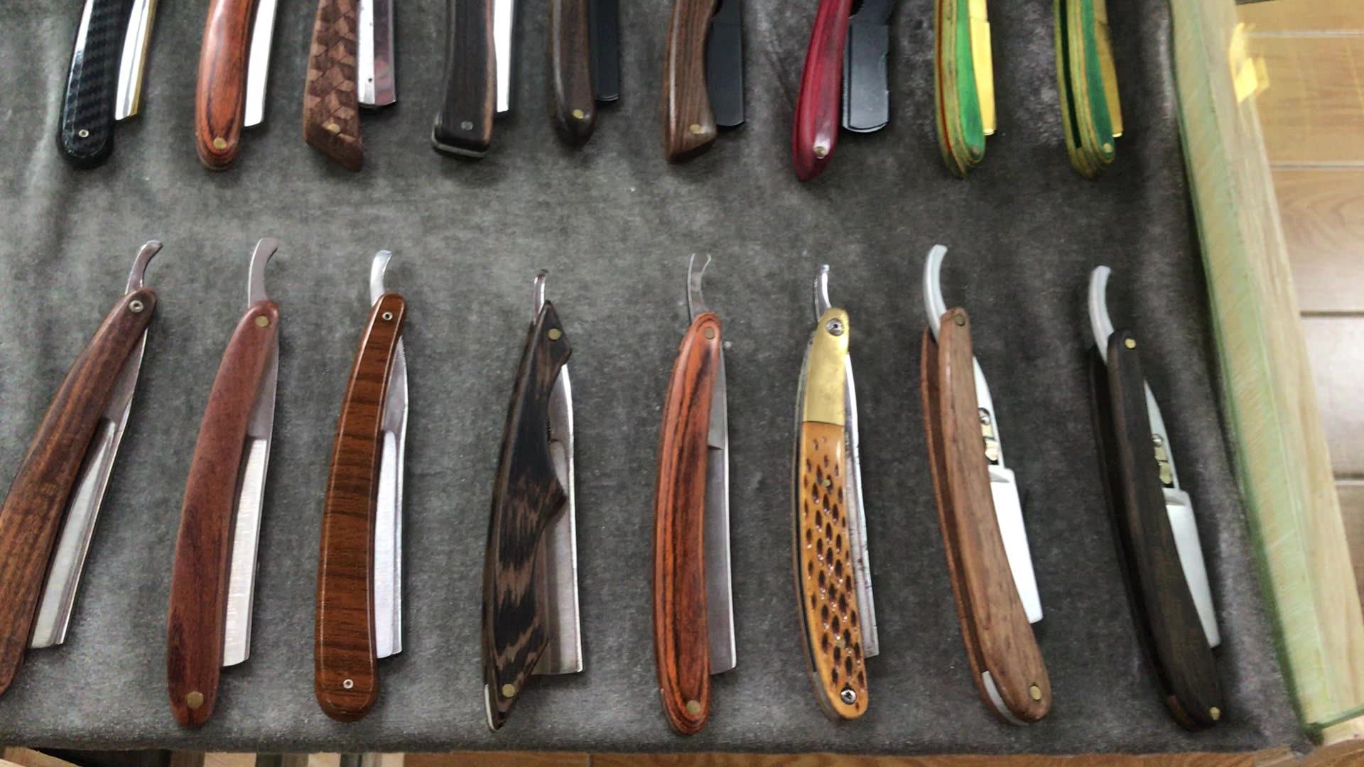 Viral Videos & Demos On Different kinds of razors,there are wooden ...