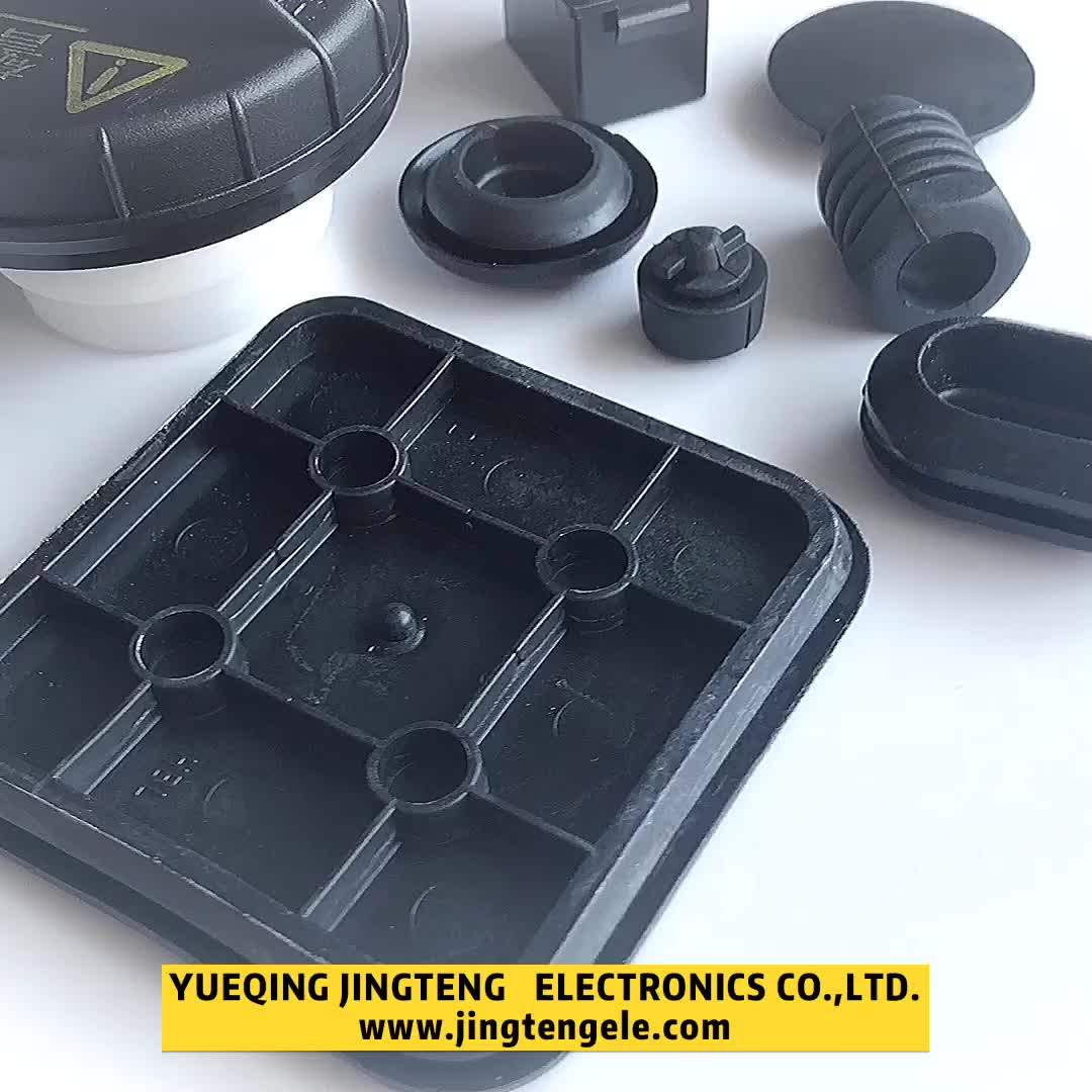 Custom Black Rubber Ellipse Shape Dust Cover 1x004601 Waterproof Rubber