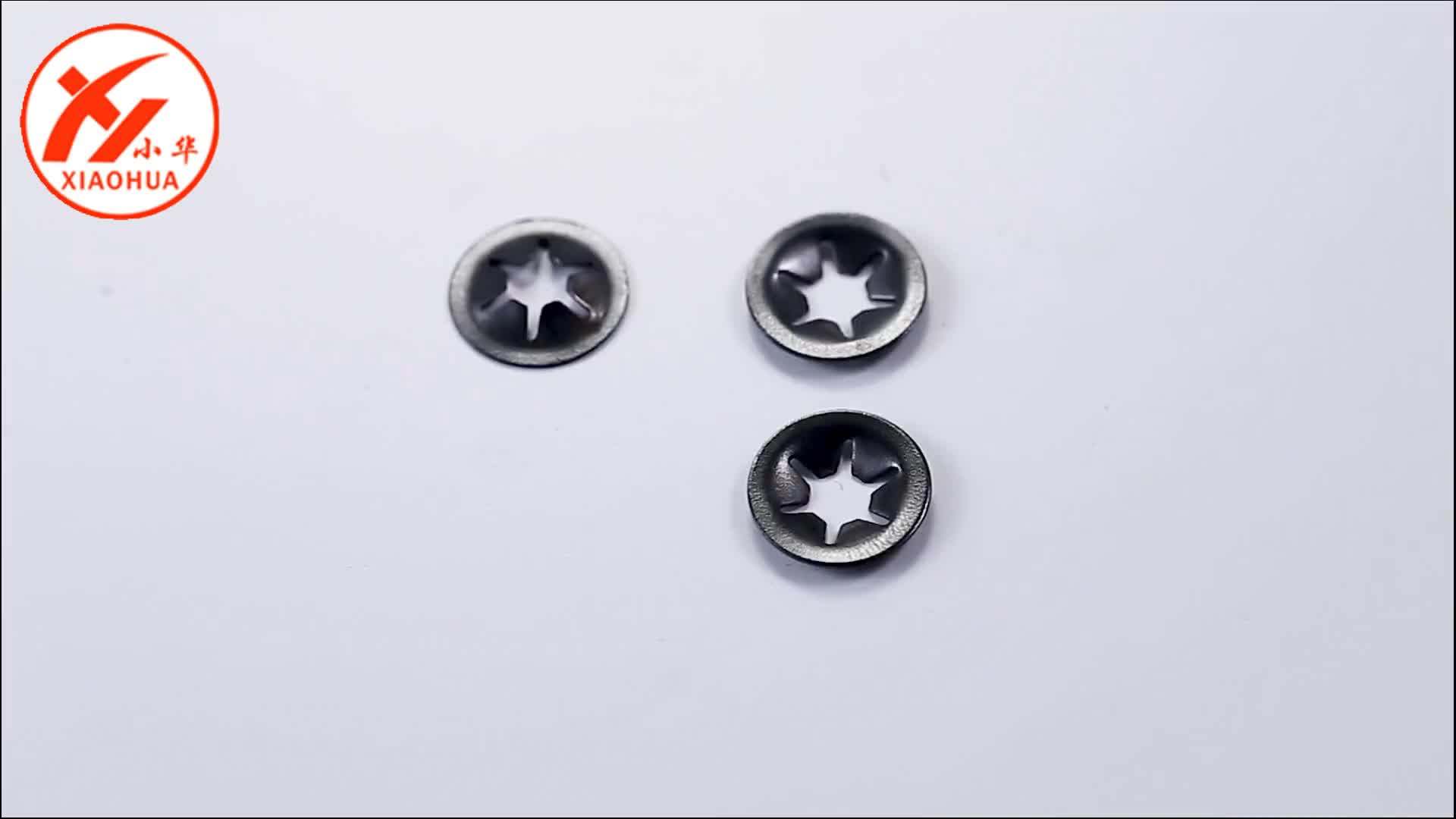 M4m20 Black Phosphated Curved Steel Star Lock Washer Buy Star Washer